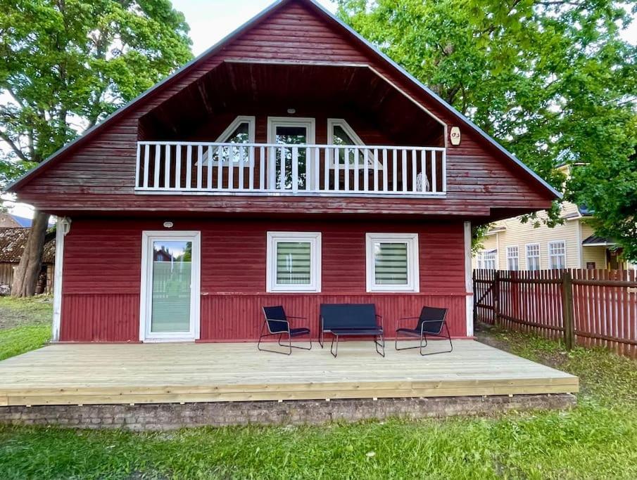 Tamme Maja - Oak Tree House With Big Terrace And Balcony Leilighet Tapa Eksteriør bilde